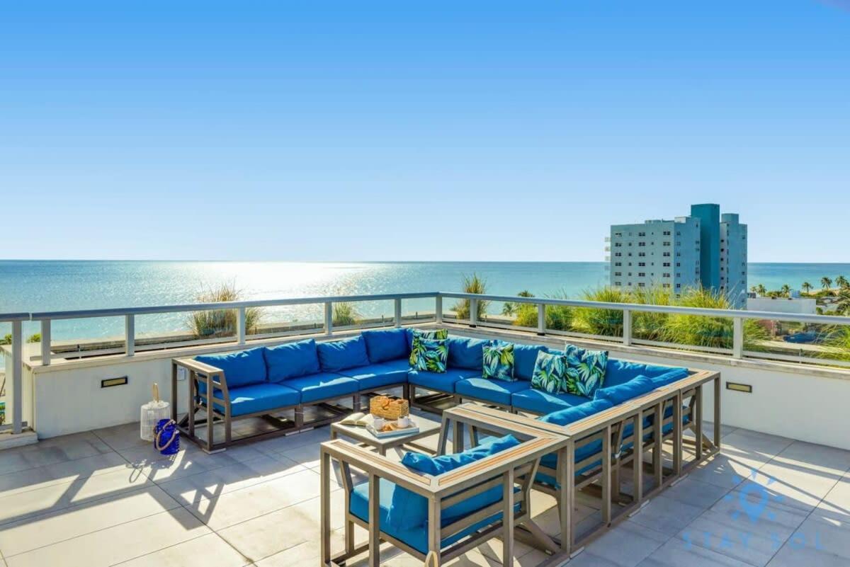 Tropical Oasis - Rooftop Pool- Near Beach - Gym هوليوود المظهر الخارجي الصورة